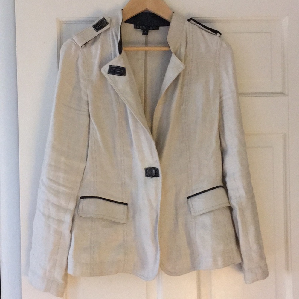 Lafayette 148 Linen Jacket